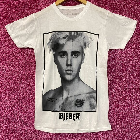 Justin Bieber Purpose Album Poster T-Shirt Small - Picture 1 of 4